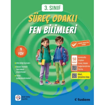 Tudem 3. Sınıf Süreç Odaklı Fen Bilimleri 2026-2027
