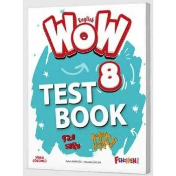 Wow 8 English Test Book