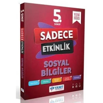 Yanıt Yayınları 5. Sınıf Sosyal Bilgiler Sadece Etkinlik