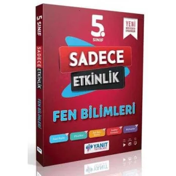 Yanıt Yayınları 5. Sınıf Fen Bilimleri Sadece Etkinlik