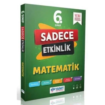 Yanıt Yayınları 6. Sınıf Matematik Sadece Etkinlik