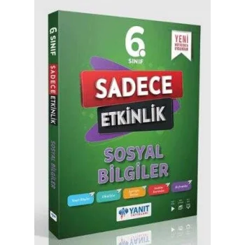yanıt yayınları 6 sınıf sadece etkinlik sosyal bilgiler soru bankası