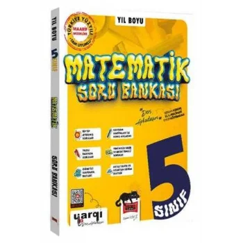 Yargı Ders Arkadaşım 5.Sınıf Matematik Yıl Boyu Soru Bankası