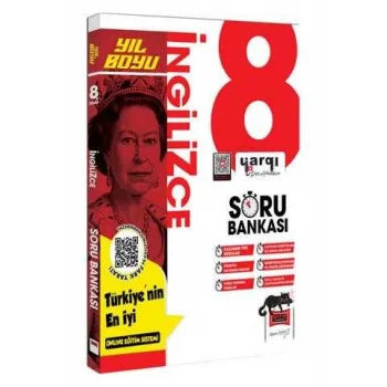 Yargı Ders Arkadaşım 8.Sınıf LGS İngilizce Yıl Boyu Soru Bankası