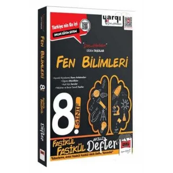 Yargı Ders Arkadaşım 8.Sınıf Fen Bilimleri Fasikül Fasikül Akıllı Defter