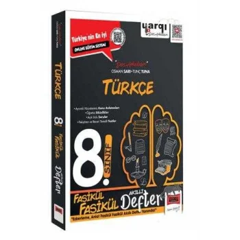 Yargı Ders Arkadaşım 8.Sınıf Türkçe Fasikül Fasikül Akıllı Defter