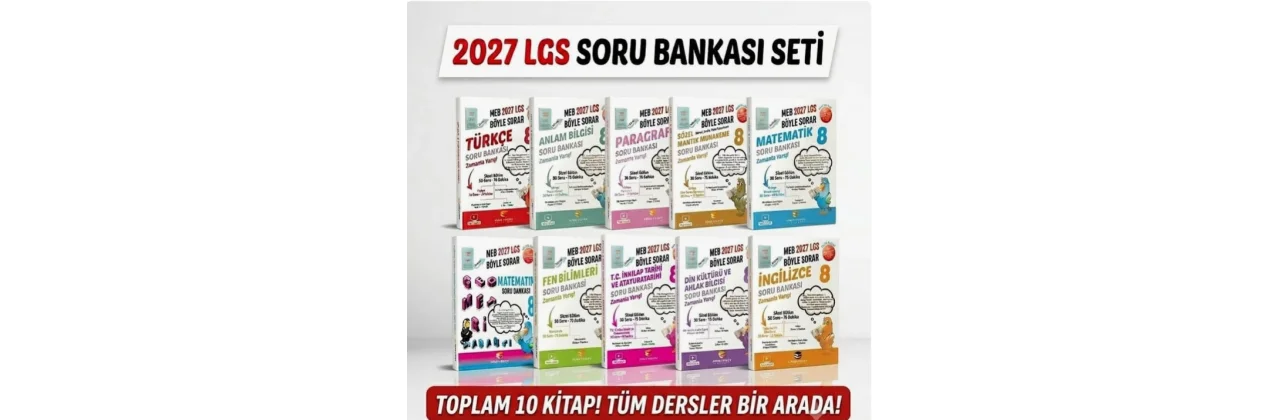 sinan kuzucu 2027 lgs soru bankası seti