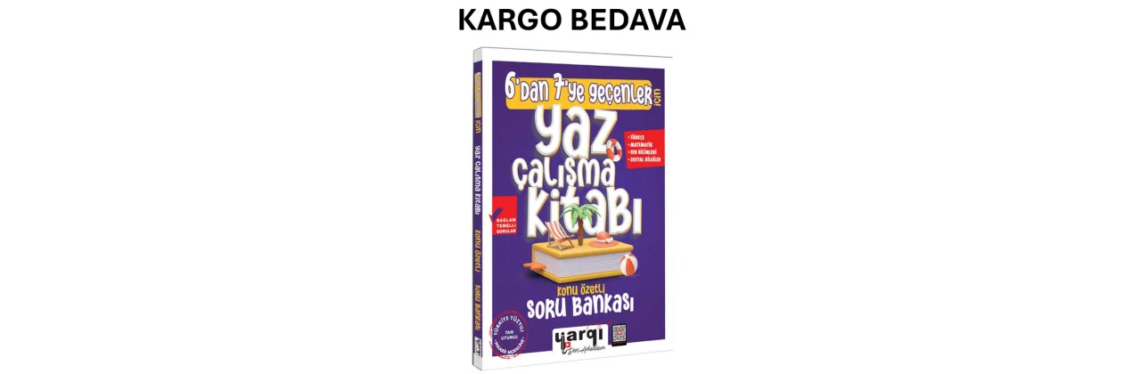 YAZ TATİLİ KİTAPLARI KARGO BİZDEN