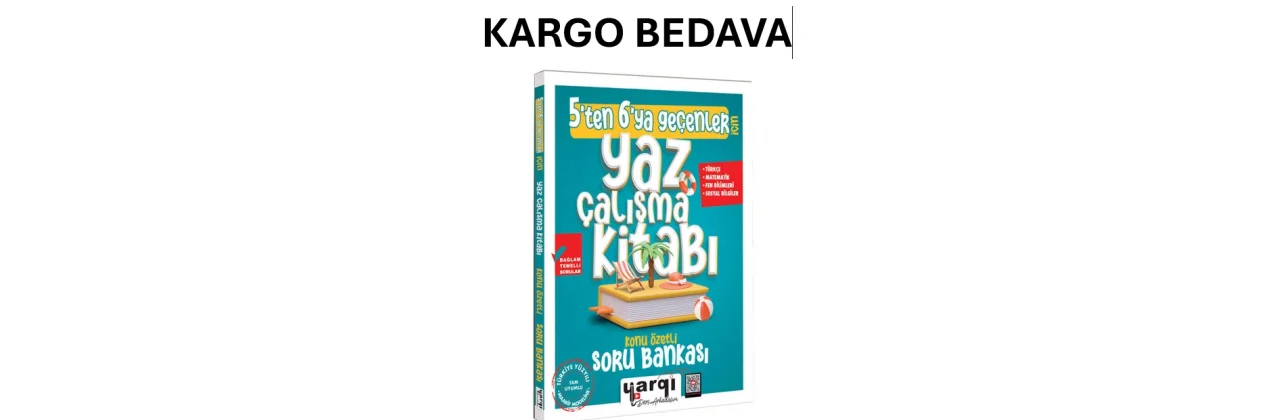 YAZ TATİLİ KİTAPLARI KARGO BİZDEN