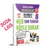 2026 LGS Sayısal Bölüm Son Tekrar Fen Bilimleri Soru Bankası Sinan Kuzucu Yayınları