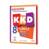 8 TÜRKÇE HAFTALIK KAZANIM KAVRAMA DENEMELERİ (44 FÖY)