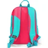 Coral High Neon Mercan Turkuaz Desenli Okul Sırt Çantası