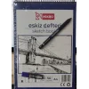 eskiz defteri A4 kalem uç seti hediyeli