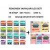 full set Fenomen Yayınları 8. Sınıf Soru Bankaları Full Set (16 kitap)+BRANŞ DENEME SETİ HEDİYE