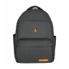 Galatasaray Lisanslı Sade Siyah Me Okul Çantası
