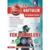 Nartest Yayınevi 8. Sınıf Haftalık Fen Bilimleri Denemeleri