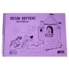 resim defteri 25x35 plastik kapak 25 yaprak
