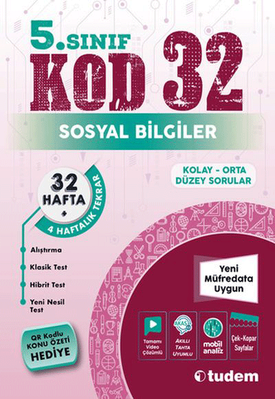 5.SINIF SOSYAL BİLGİLER KOD 32