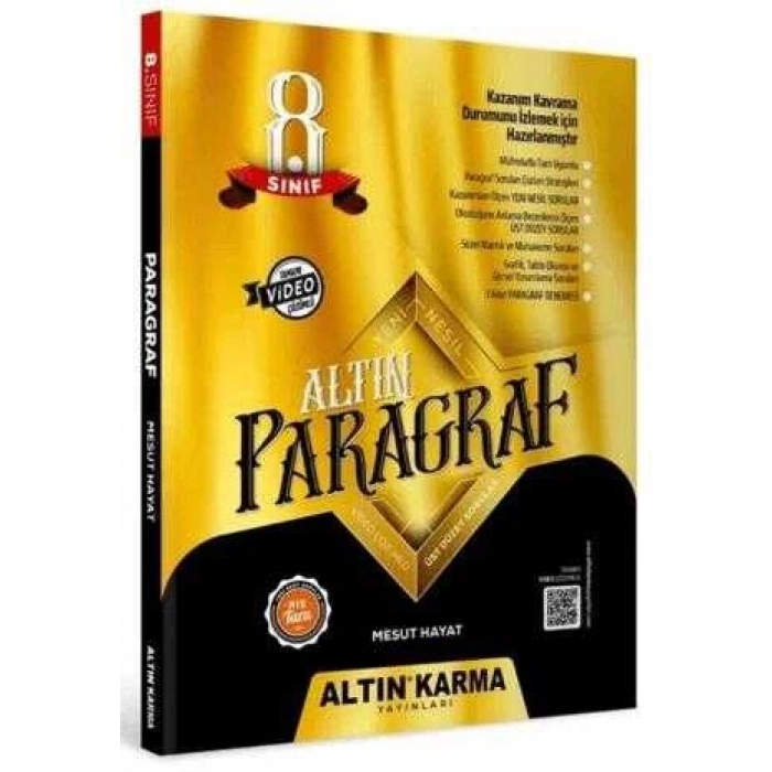 altın karma yayınları altın paragraf lgs