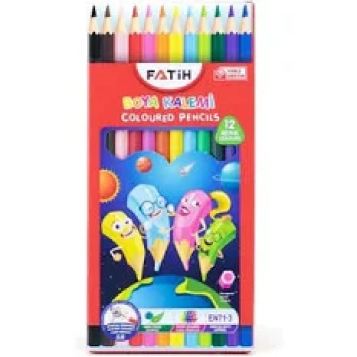 FATİH BOYA KALEMİ 12 Lİ KARTON KUTU