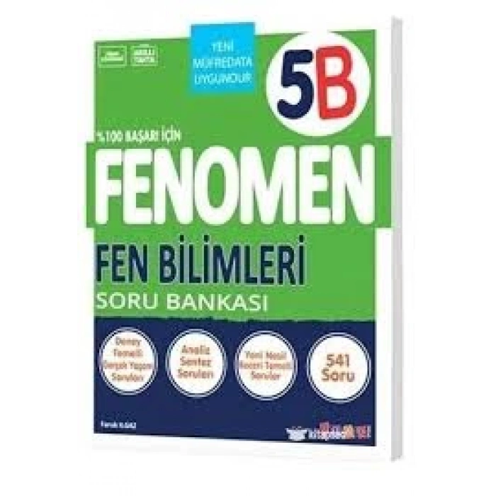 FENOMEN 5 FEN BİLİMLERİ SORU BANKASI (B)