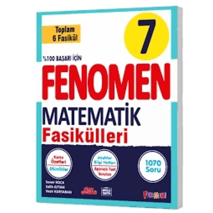 FENOMEN 7 MATEMATİK FASİKÜLLERİ (TOPLAM 6 FASİKÜL)