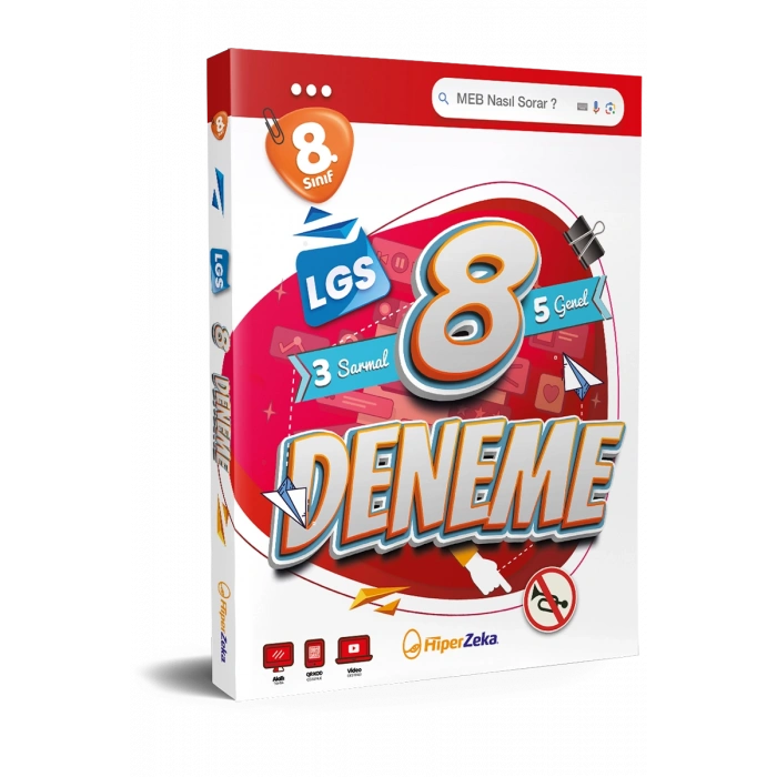 hiperzeka yayınları 8 sınıf bursluluk 3 sarmal 5 deneme lgs