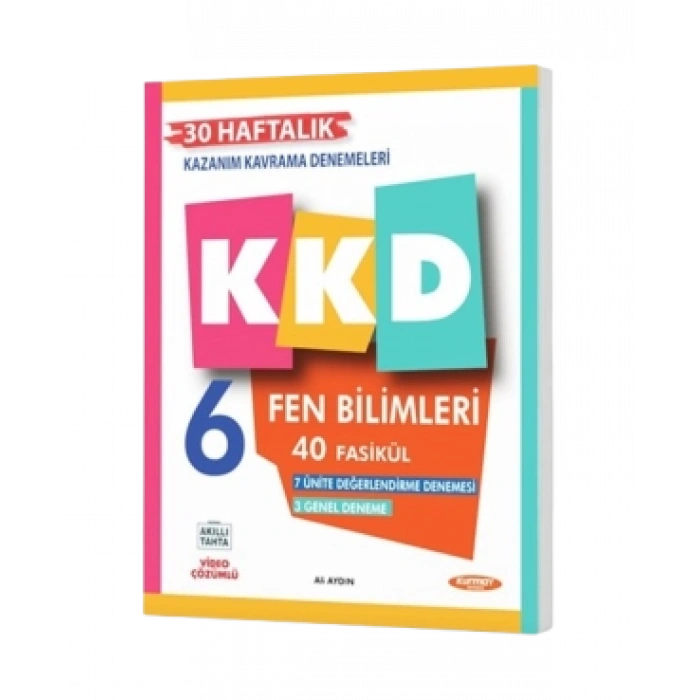 KKD 6 FEN BILIMLERI (40 FASIKÜL)
