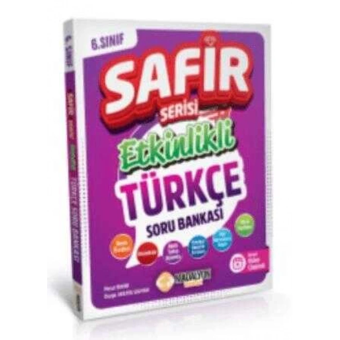 madalyon yayınları 6 sınıf etkinlikli türkçe soru bankası