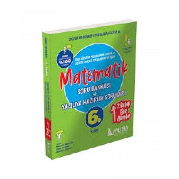 muba yayınları 6 sınıf matematik soru bankası +yazılıya hazırlık soruları