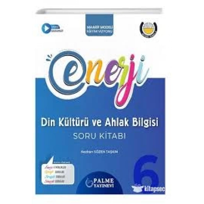 palme yayınları 6 sınıf din kültürü ve ahlak bilgisi soru kitabı