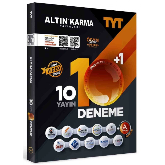 tyt 10 yayın 1 deneme altın karma