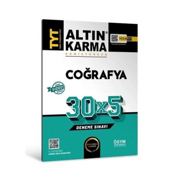 altın karma tyt cografya 30x5 deneme