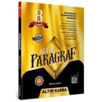 altın karma yayınları altın paragraf lgs