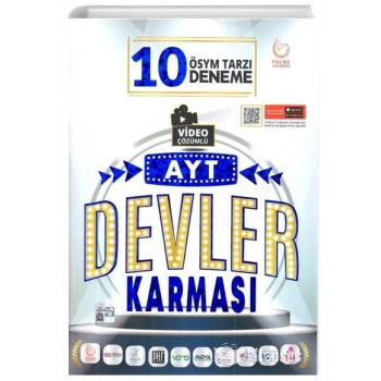 AYT Devler Karması 10 Deneme Palme Yayınları