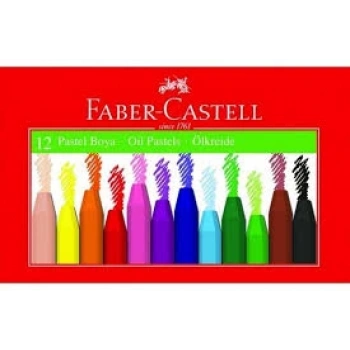 FABER CASTELL 12 Lİ PASTEL BOYA KARTON KUTU