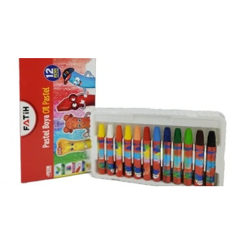 FATİH PASTEL BOYA 12 İ KARTON KUTU