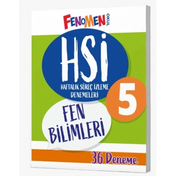 FENOMEN 5 HSI FEN BILIMLERI DENEMELERI (36 DENEME)