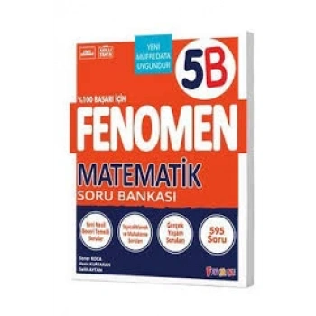 FENOMEN 5 MATEMATİK SORU BANKASI (B)