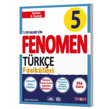 FENOMEN 5 TÜRKÇE FASIKÜLLERI (TOPLAM 6 FASIKÜL)
