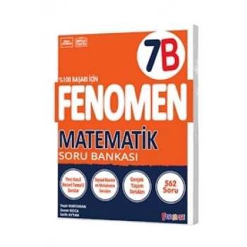 FENOMEN 7 MATEMATİK SORU BANKASI (B)