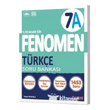 FENOMEN 7 TÜRKÇE SORU BANKASI (A)