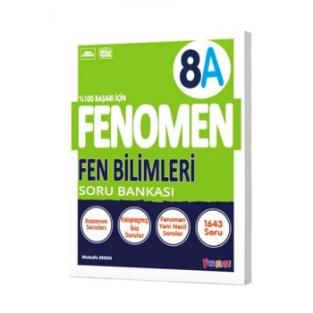 FENOMEN 8 FEN BİLİMLERİ SORU BANKASI (A)