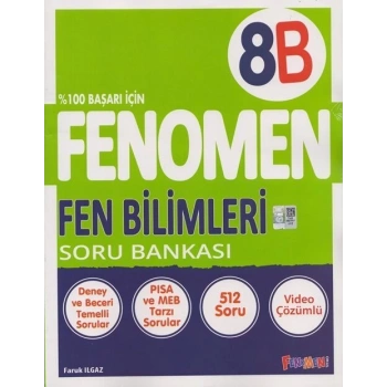 FENOMEN 8 FEN BİLİMLERİ SORU BANKASI (B)