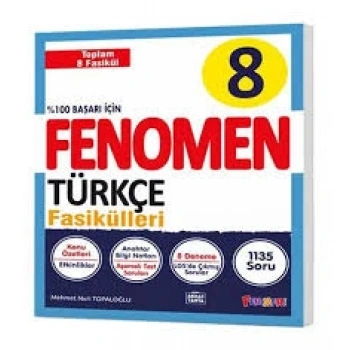 FENOMEN 8 KURUMSAL TÜRKÇE FASİKÜLLERİ (13 FASİKÜL)
