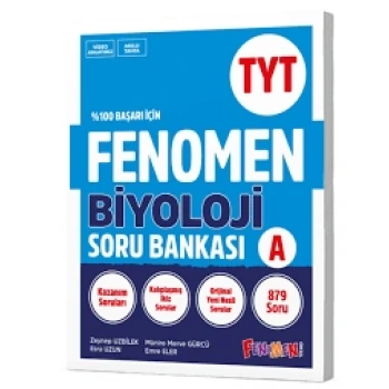 FENOMEN TYT BİYOLOJİ SORU BANKASI (A)