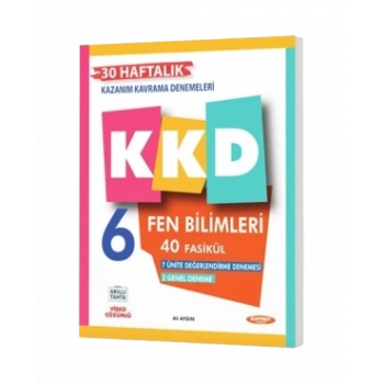 KKD 6 FEN BILIMLERI (40 FASIKÜL)