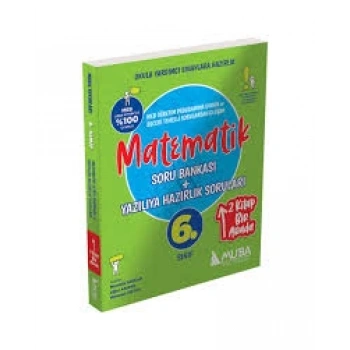 muba yayınları 6 sınıf matematik soru bankası +yazılıya hazırlık soruları