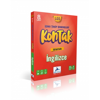 PARAF 8. SINIF İNGİLİZCE 36 LI KONTAK DENEME (KONU TAKİP DENEMELERİ)