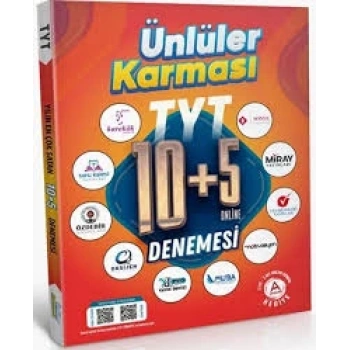 ünlüler karması tyt 10+5 deneme
